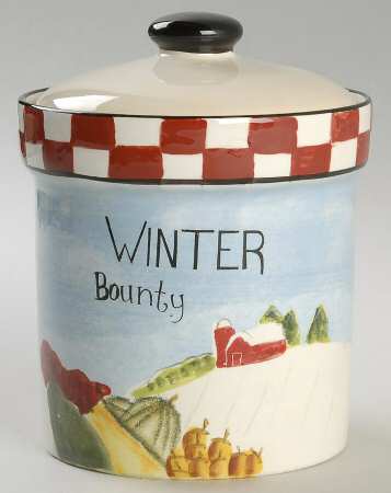 Farmers Market Small Canister & Lid