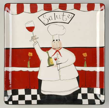 Salute Square Dinner Plate