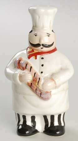 Salute Figural Salt Shaker