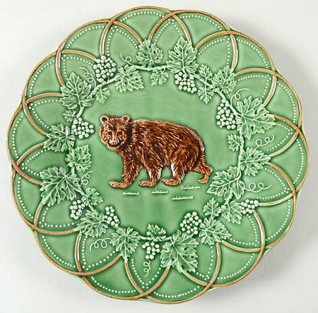 Hunting Salad/Dessert Plate