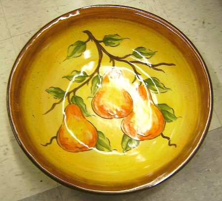 Anjou Pear 12" Round Serving Bowl