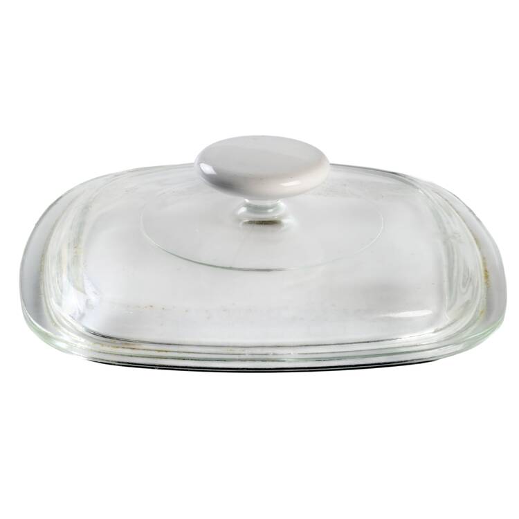 Corning & Pyrex Lids & Accessories Ceramic Knob Glass Lid #P-7-C by Corning Corelle