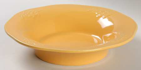 Cuisineware Gold (Embossed Leaves) 9" Soup/Pasta Bowl