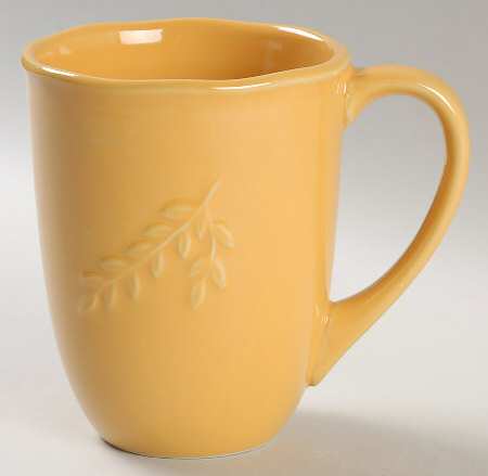 Cuisineware Gold (Embossed Leaves) Mug