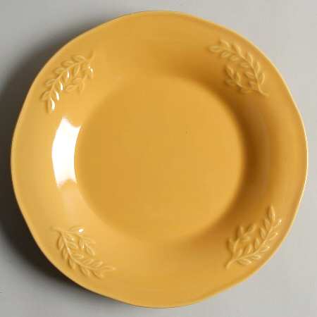 Cuisineware Gold (Embossed Leaves) Salad/Dessert Plate