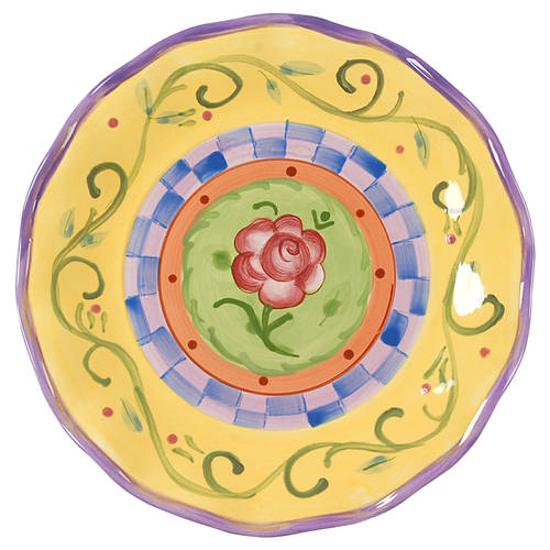 Tea Garden Salad/Dessert Plate