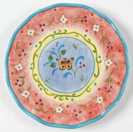 Tea Garden Salad/Dessert Plate