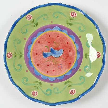 Tea Garden Salad/Dessert Plate