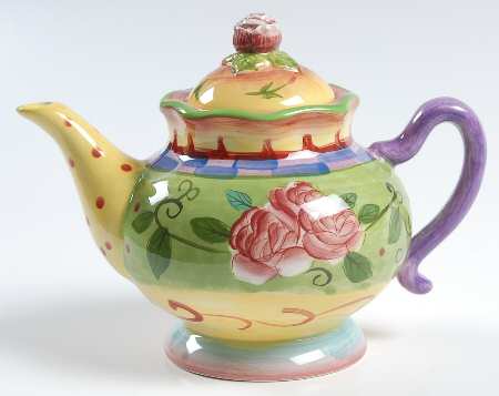 Tea Garden Creamer & Lid