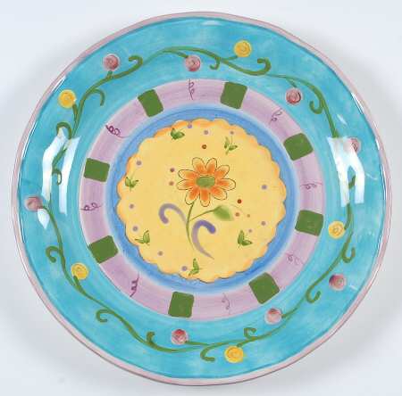 Tea Garden 14" Chop Plate (Round Platter)
