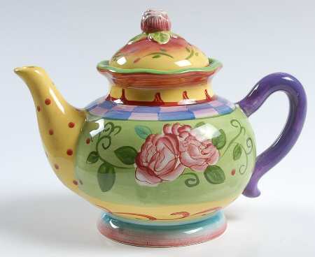 Tea Garden Small Teapot & Lid