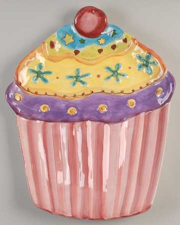 Happy Birthday 15" Figural Platter