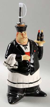 Bistro Figural Oil Jar & Drizzle Spout