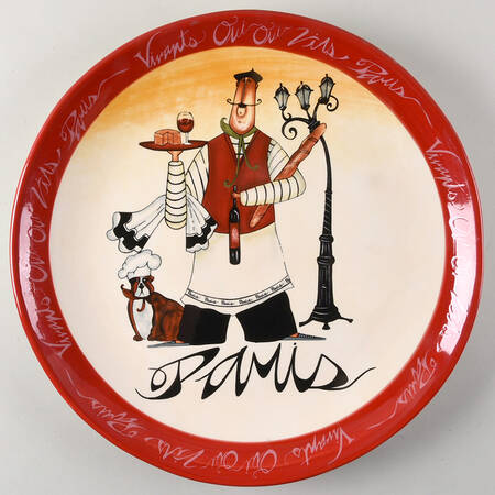 Paris Chefs 16" Chop Plate (Round Platter)