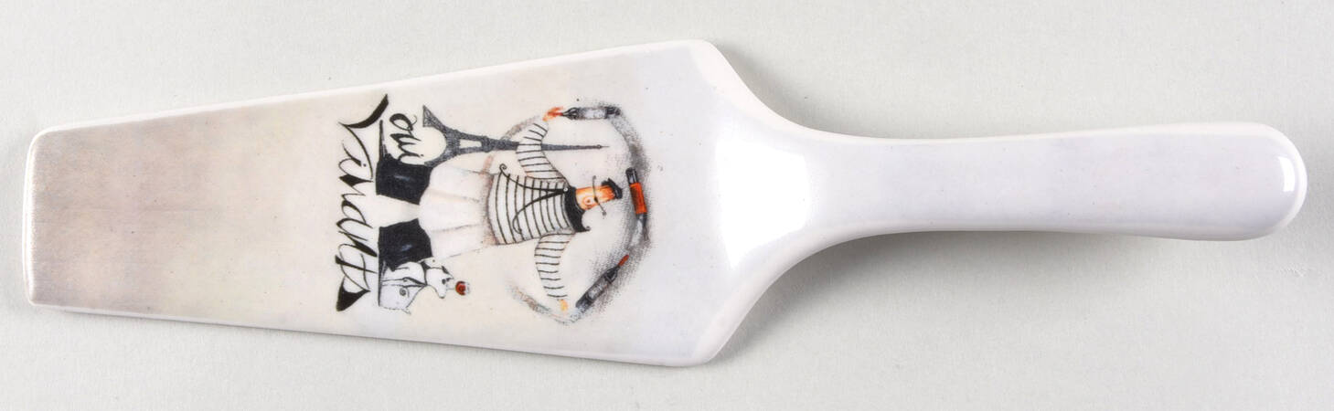 Paris Chefs Solid Ceramic Pie/Cake Server