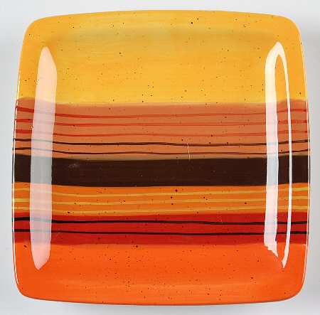 Sedona Square Canape Plate