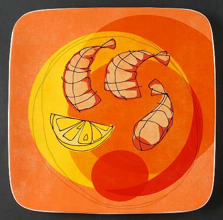 Appetizer 12" Square Serving Platter by Certified International