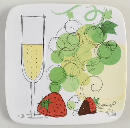 Vino Salad/Dessert Plate