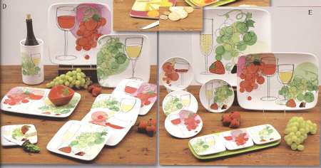 Vino Dinner Plate