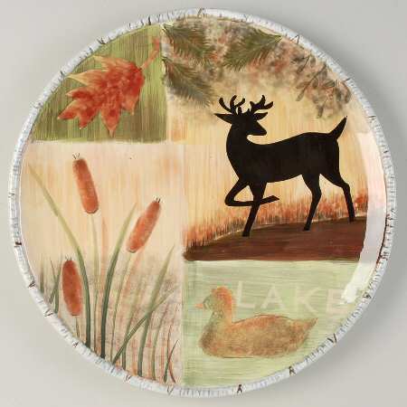 Wilderness 13" Chop Plate (Round Platter)