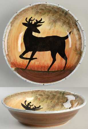 Wilderness 13" Pasta Serving Bowl