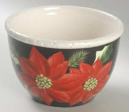Poinsettia Individual Ice Cream Dish
