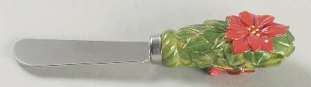 Poinsettia Figural Spreader (Dip & Spreader)