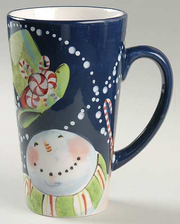 Magic Hat Snowman Latte Mug