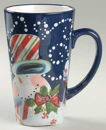 Magic Hat Snowman Latte Mug