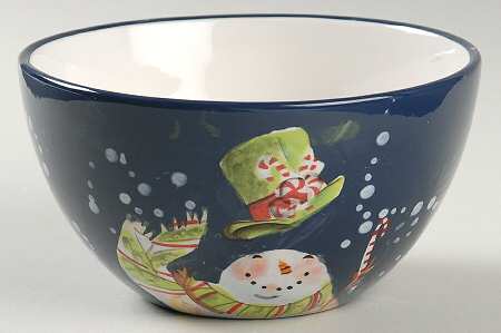 Magic Hat Snowman Individual Ice Cream Dish