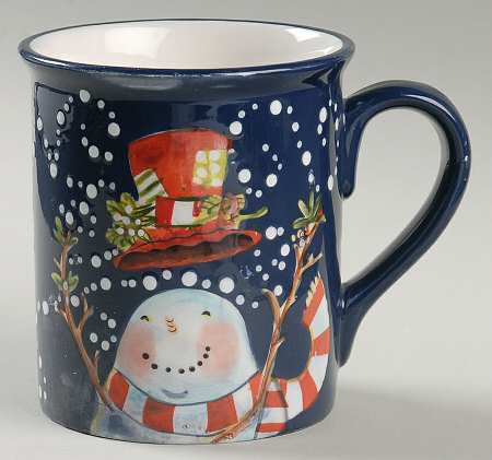 Magic Hat Snowman Mug
