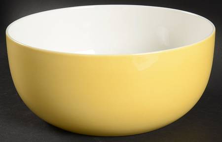 Hamptons Yellow 9" Round Serving Bowl