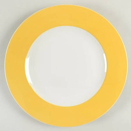 Hamptons Yellow 12" Chop Plate (Round Platter)