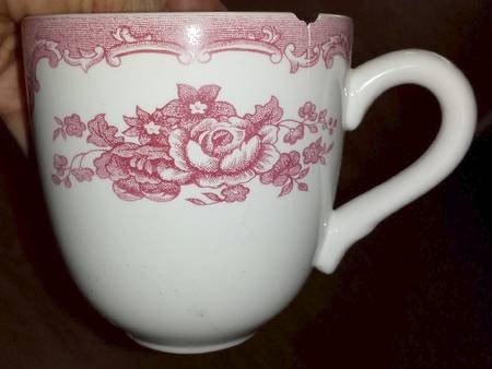 English Garden Flat Cup