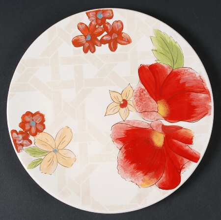 Flora Salad Plate