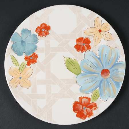Flora Salad Plate