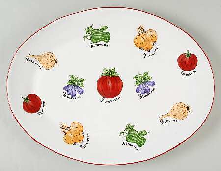 CIC98 16" Oval Serving Platter