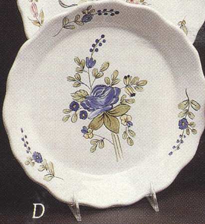 French Flower 9" Individual Pasta Bowl