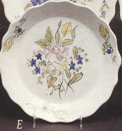 French Flower 9" Individual Pasta Bowl
