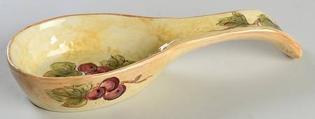 Chardonnay (No Trim) Spoon Rest/Holder (Holds 1 Spoon)