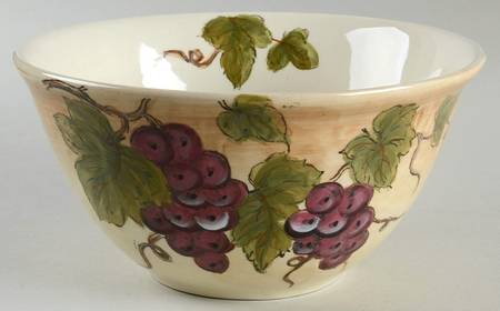 Chardonnay (No Trim) 8" Round Vegetable Bowl
