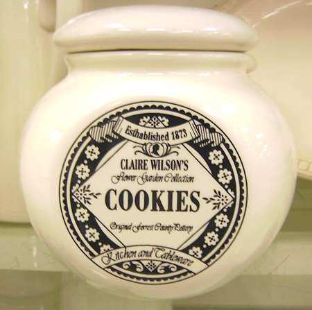 Flower Garden Collection Cookie Jar & Lid