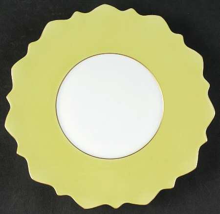 Samoa Ete Pomme (Apple Green) Salad/Dessert Plate