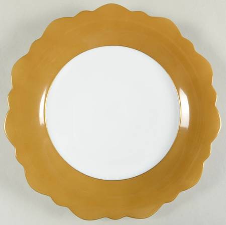 Samoa Automne Marron (Brown) Round Service Plate (Charger) Chop Plate
