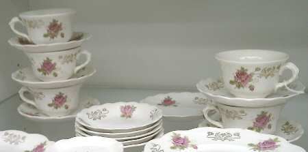 CPA16 Flat Cup & Saucer Set