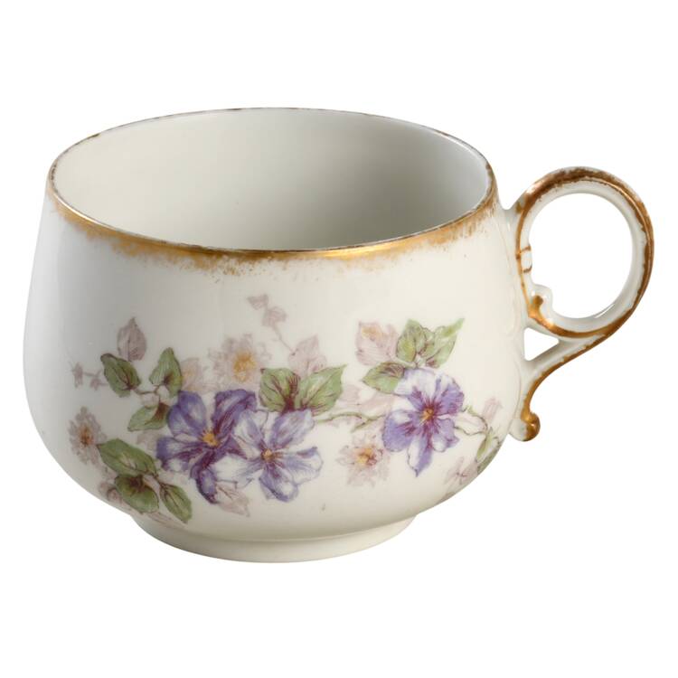 CHF1573 Flat Cup by Charles Field Haviland