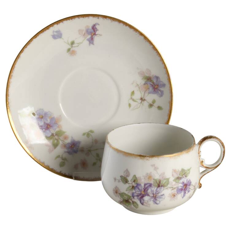 CHF1573 Flat Cup & Saucer Set