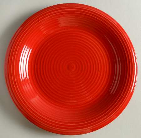 Metro Red Salad Plate
