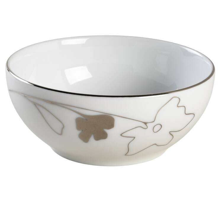 Grand Buffet Platinum (Silhouette) Coupe Cereal Bowl by Charter Club