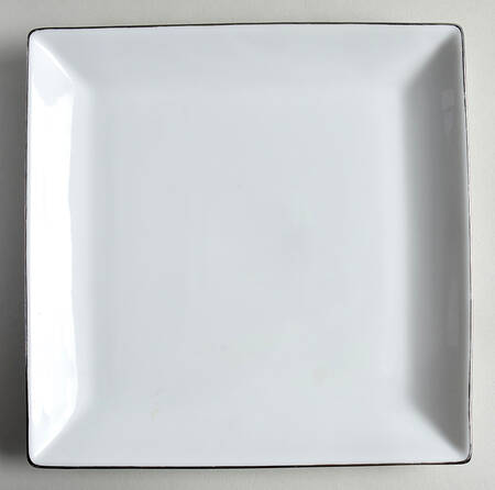 Grand Buffet Platinum-Fine Line Square Salad Plate